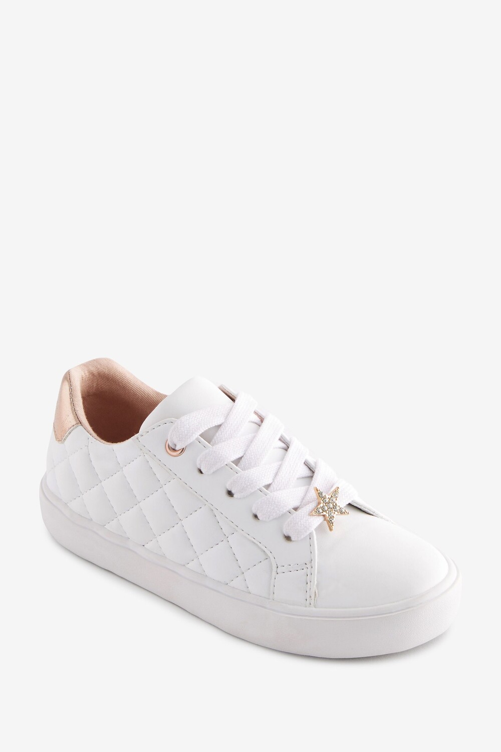 Стеганые спортивные кроссовки с низким берцем Next, белый
Стеганые спортивные кроссовки с низким берцем Next, белый