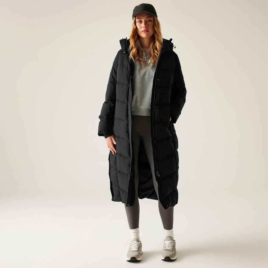 REGATTA Женская длинная утепленная стеганая куртка с капюшоном Eloria
REGATTA Женская длинная утепленная стеганая куртка с капюшоном Eloria