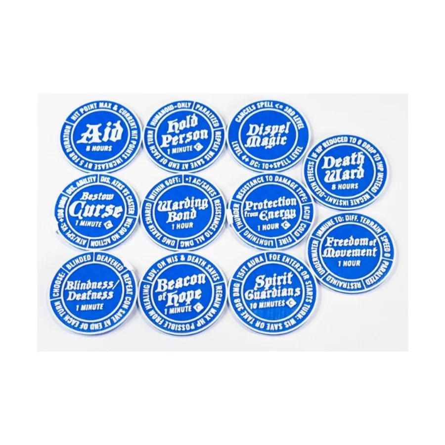 Набор заклинаний жреца 2–4 уровней, D&D 5E Tokens
Набор заклинаний жреца 2–4 уровней, D&D 5E Tokens