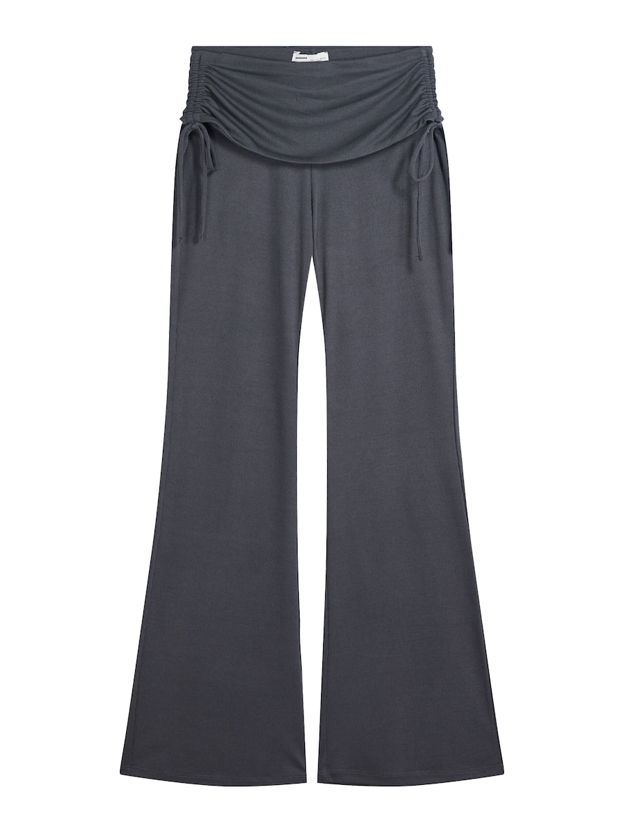 Широкие брюки Bershka, темно-серый
Широкие брюки Bershka, темно-серый