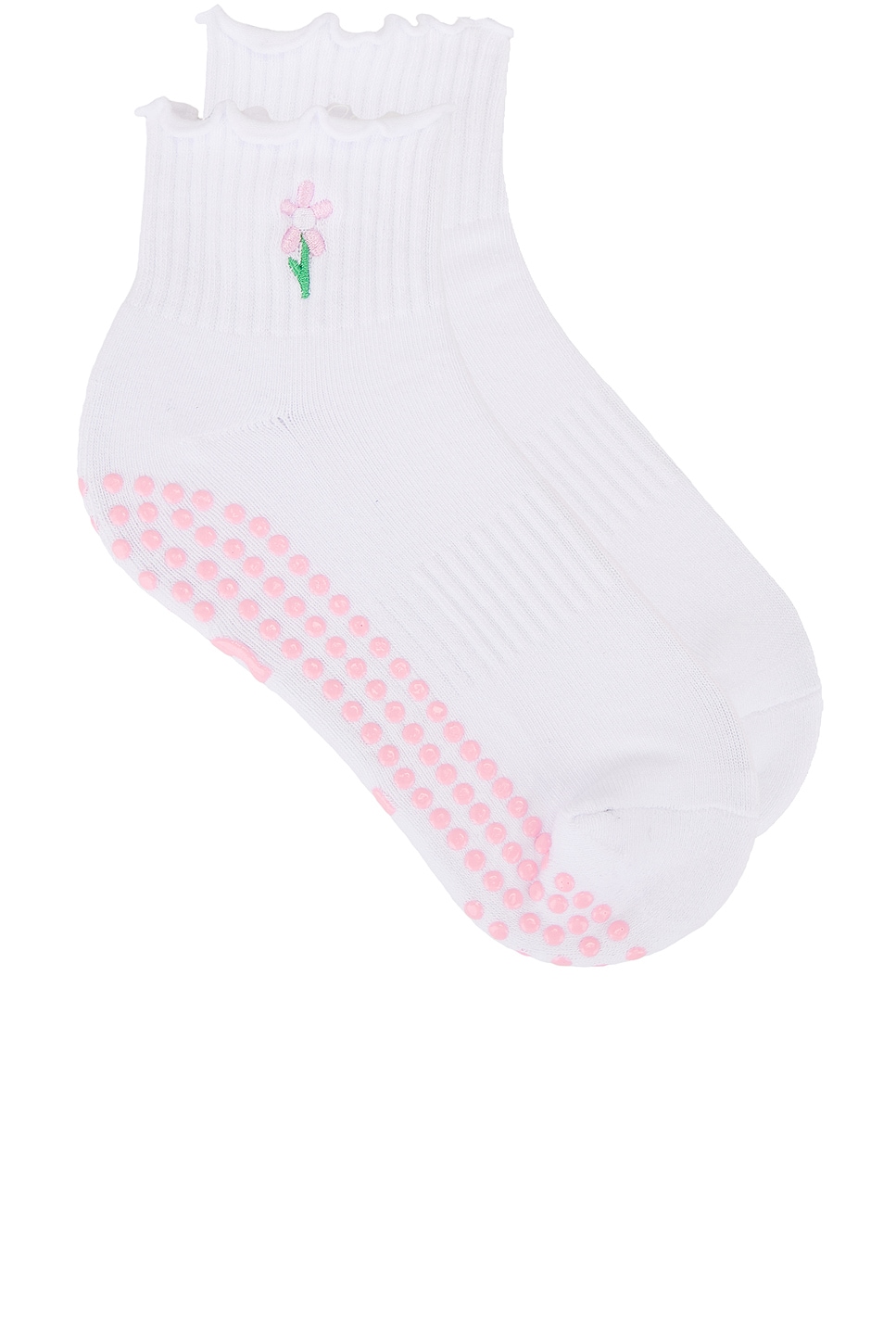 Носки с рюшами и цветочным узором Souls, white
Носки с рюшами и цветочным узором Souls, white