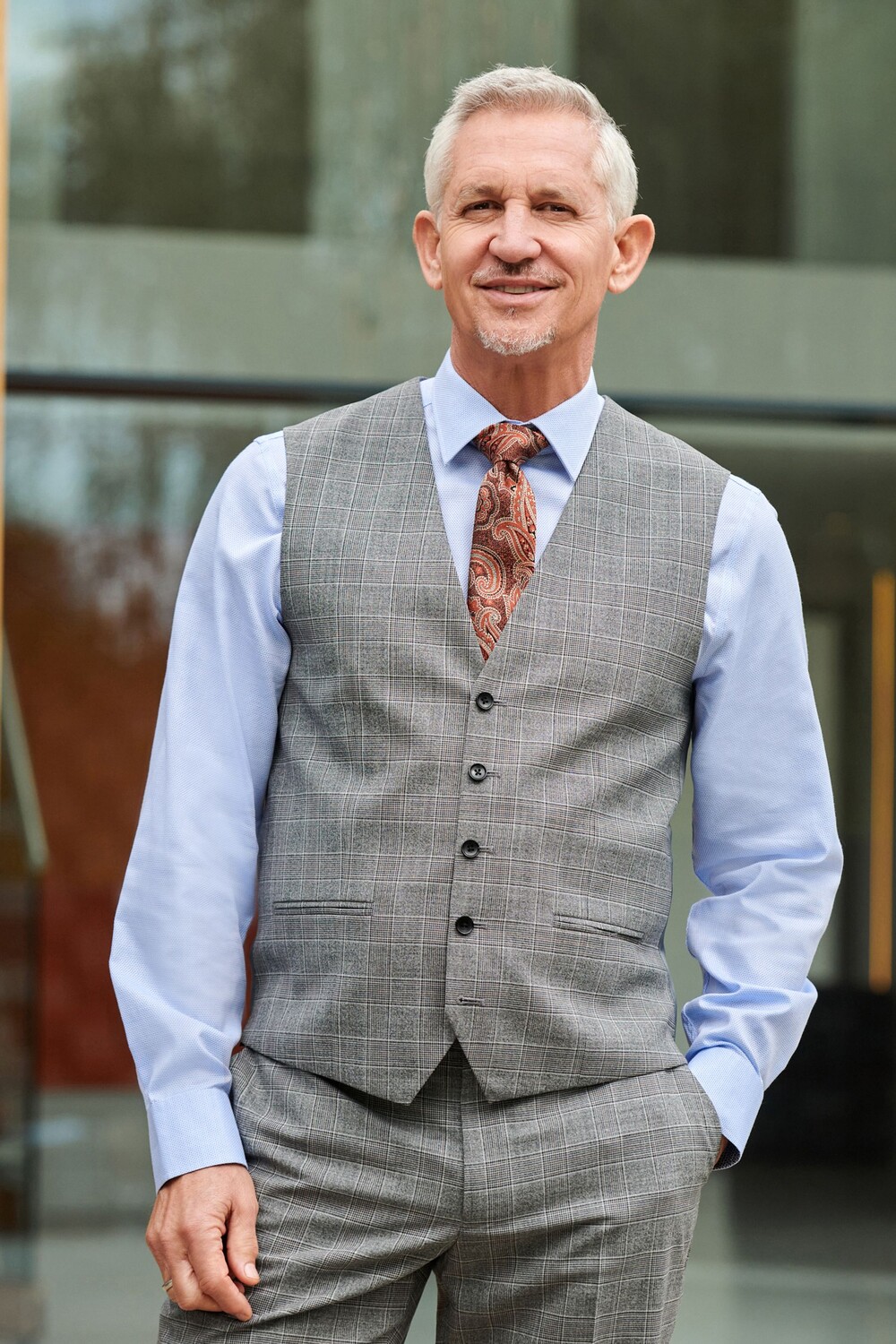 Клетчатый жилет Signature Empire Mills British Fabric Next, серый
Клетчатый жилет Signature Empire Mills British Fabric Next, серый