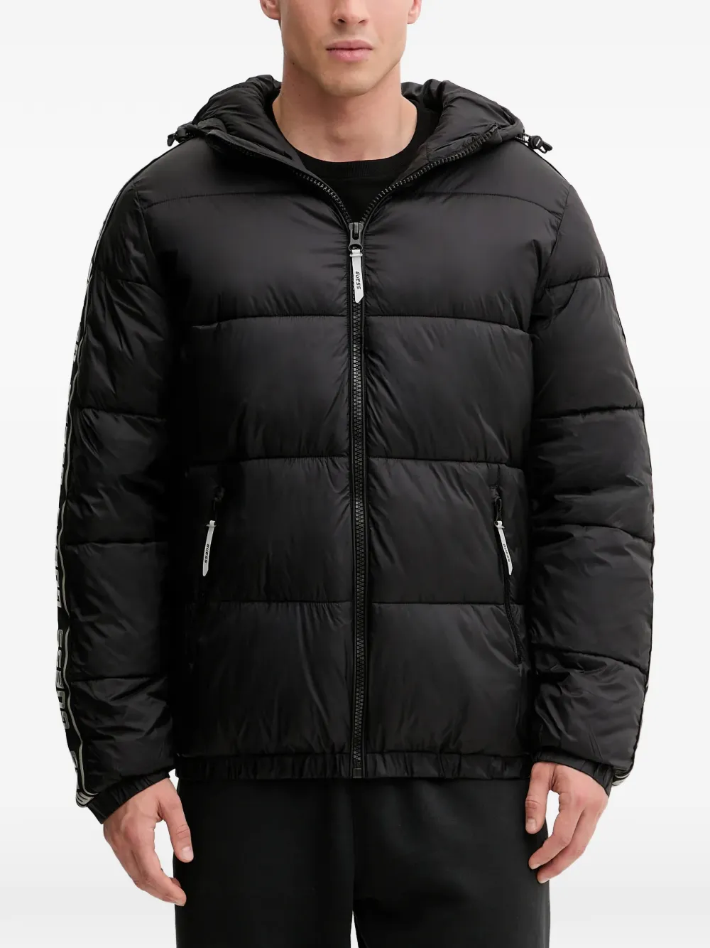 Куртка с капюшоном и полосой с логотипом Guess Usa, черный
Куртка с капюшоном и полосой с логотипом Guess Usa, черный