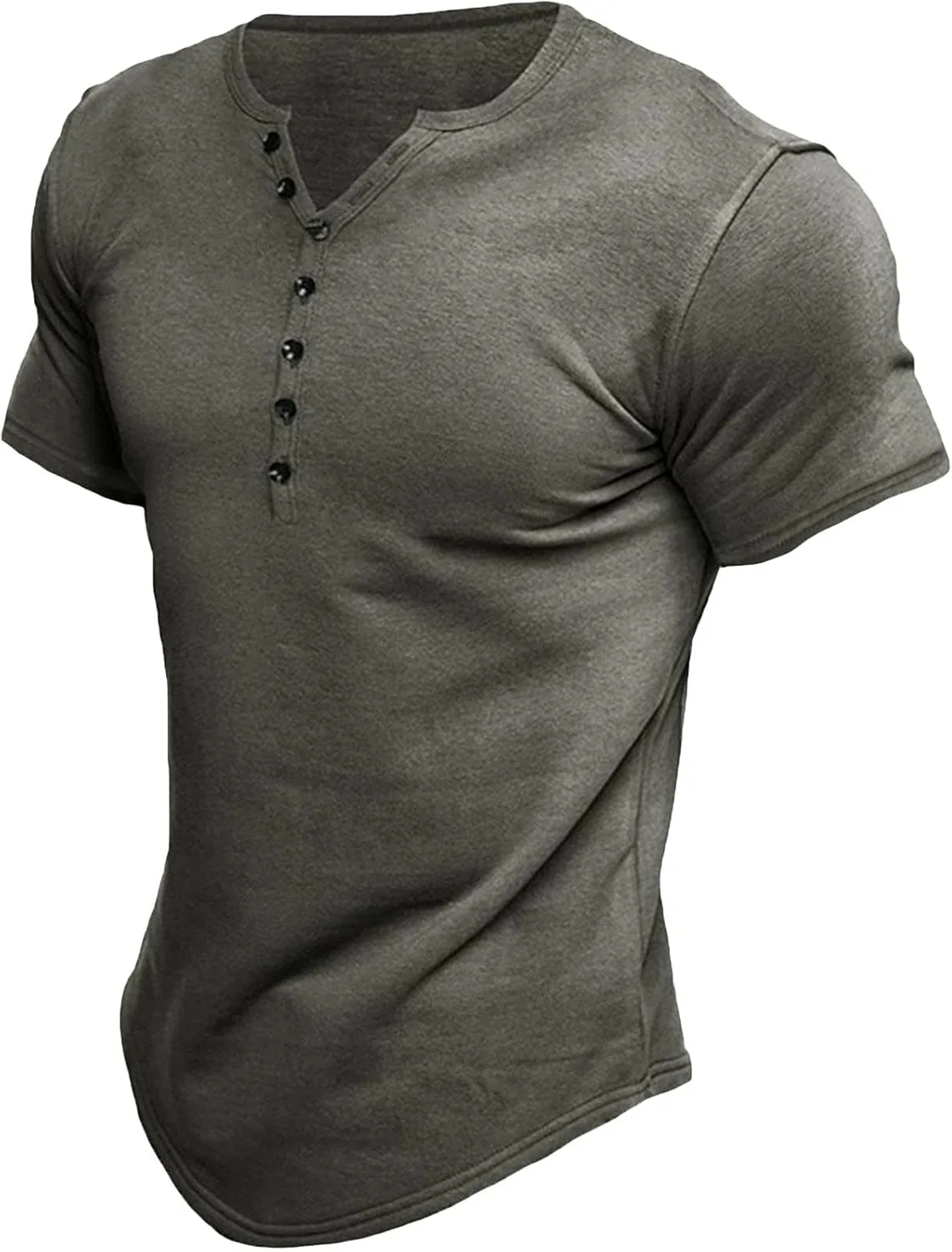 Мужская поло Henry Classic Fit с коротким рукавом Gsywaipei
Мужская поло Henry Classic Fit с коротким рукавом Gsywaipei