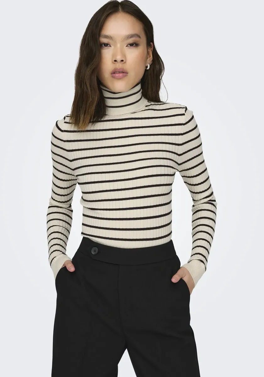 Only водолазка "ONLKAROL L/S ROLLNECK PULLOVER KNT NOOS", цвет Whitecap Gray Stripes:Black Small Stripes
Only водолазка "ONLKAROL L/S ROLLNECK PULLOVER KNT NOOS", цвет Whitecap Gray Stripes:Black Small Stripes