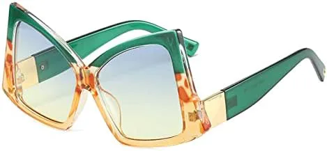 Солнцезащитные очки неправильной формы с большим бантом для женщин, солнцезащитные очки с градиентным переходом цвета в стиле пэчворк для женщин MTZJH, Green Yellow
Солнцезащитные очки неправильной формы с большим бантом для женщин, солнцезащитные очки с градиентным переходом цвета в стиле пэчворк для женщин MTZJH, Green Yellow