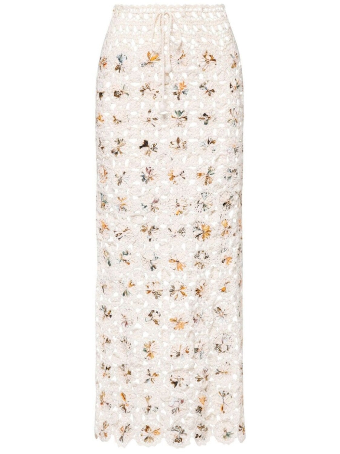 Agua By Agua Bendita юбка Arroyo Caracola в технике кроше, белый
Agua By Agua Bendita юбка Arroyo Caracola в технике кроше, белый