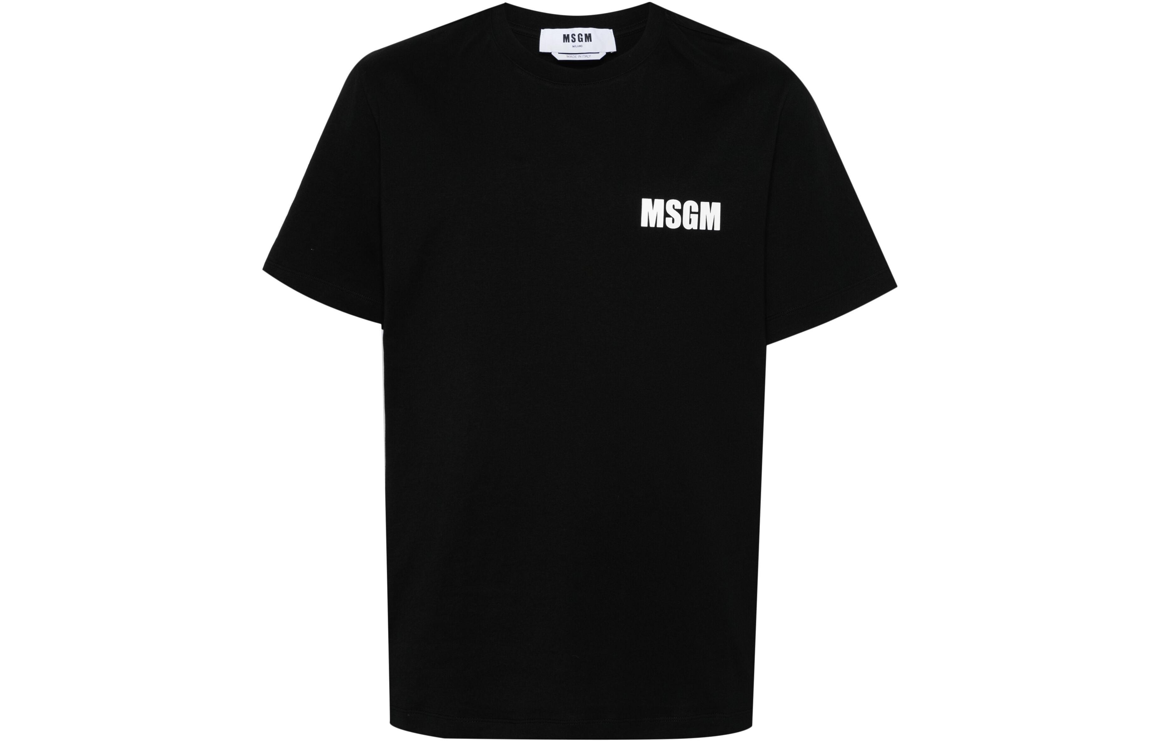 Футболка из хлопка с принтом-слоганом MSGM, черный
Футболка из хлопка с принтом-слоганом MSGM, черный