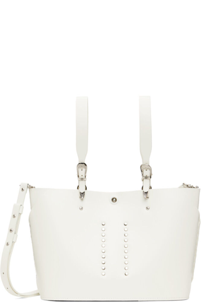 Большая белая кожаная сумка-тоут Toga Pulla
Большая белая кожаная сумка-тоут Toga Pulla