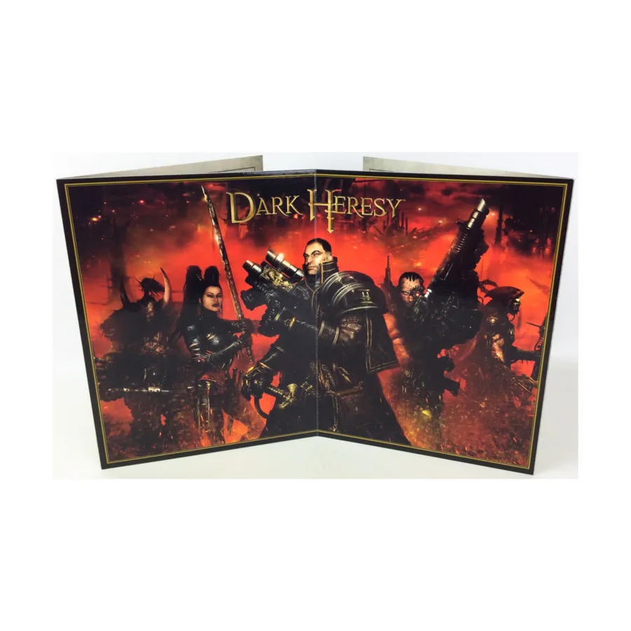 Game Master's Kit - Screen Only!, Warhammer 40,000 Role Playing - Dark Heresy (1st Edition) (Fantasy Flight Games), твердый переплет
Game Master's Kit - Screen Only!, Warhammer 40,000 Role Playing - Dark Heresy (1st Edition) (Fantasy Flight Games), твердый переплет