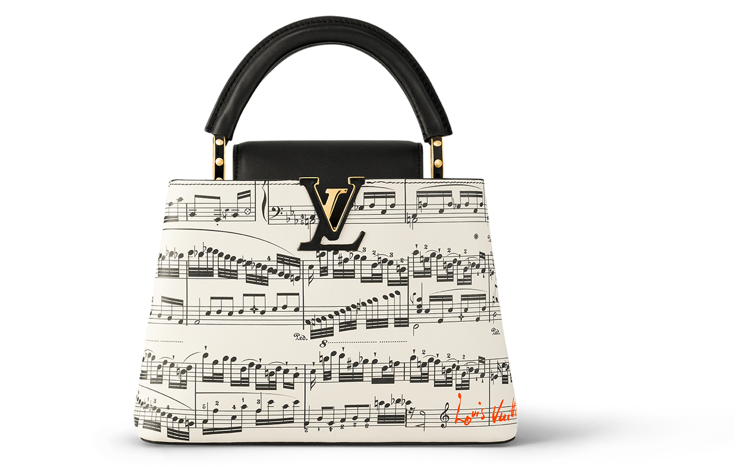 LOUIS VUITTON Сумка через плечо Capucines из телячьей кожи 
LOUIS VUITTON Сумка через плечо Capucines из телячьей кожи