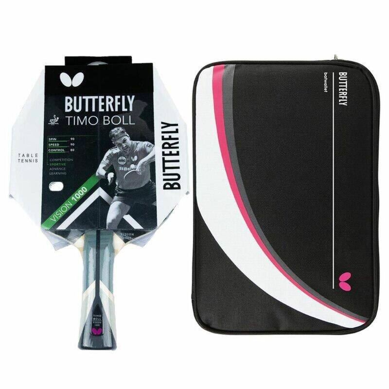 Ракетка для настольного тенниса Butterfly 1x Timo Boll Vision 1000 + чехол Drive Case II
Ракетка для настольного тенниса Butterfly 1x Timo Boll Vision 1000 + чехол Drive Case II