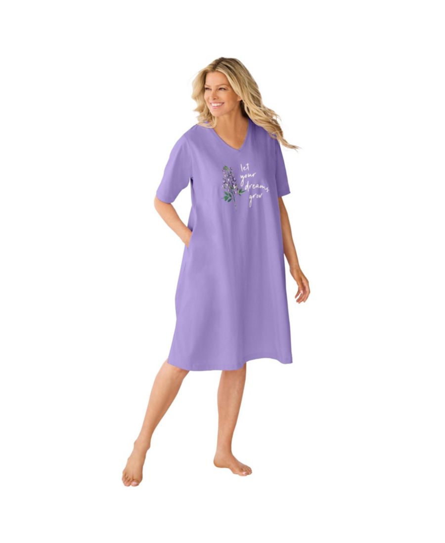 Женская пижама Only Necessities с графическим принтом Only Neccessities, Soft lavender floral
Женская пижама Only Necessities с графическим принтом Only Neccessities, Soft lavender floral