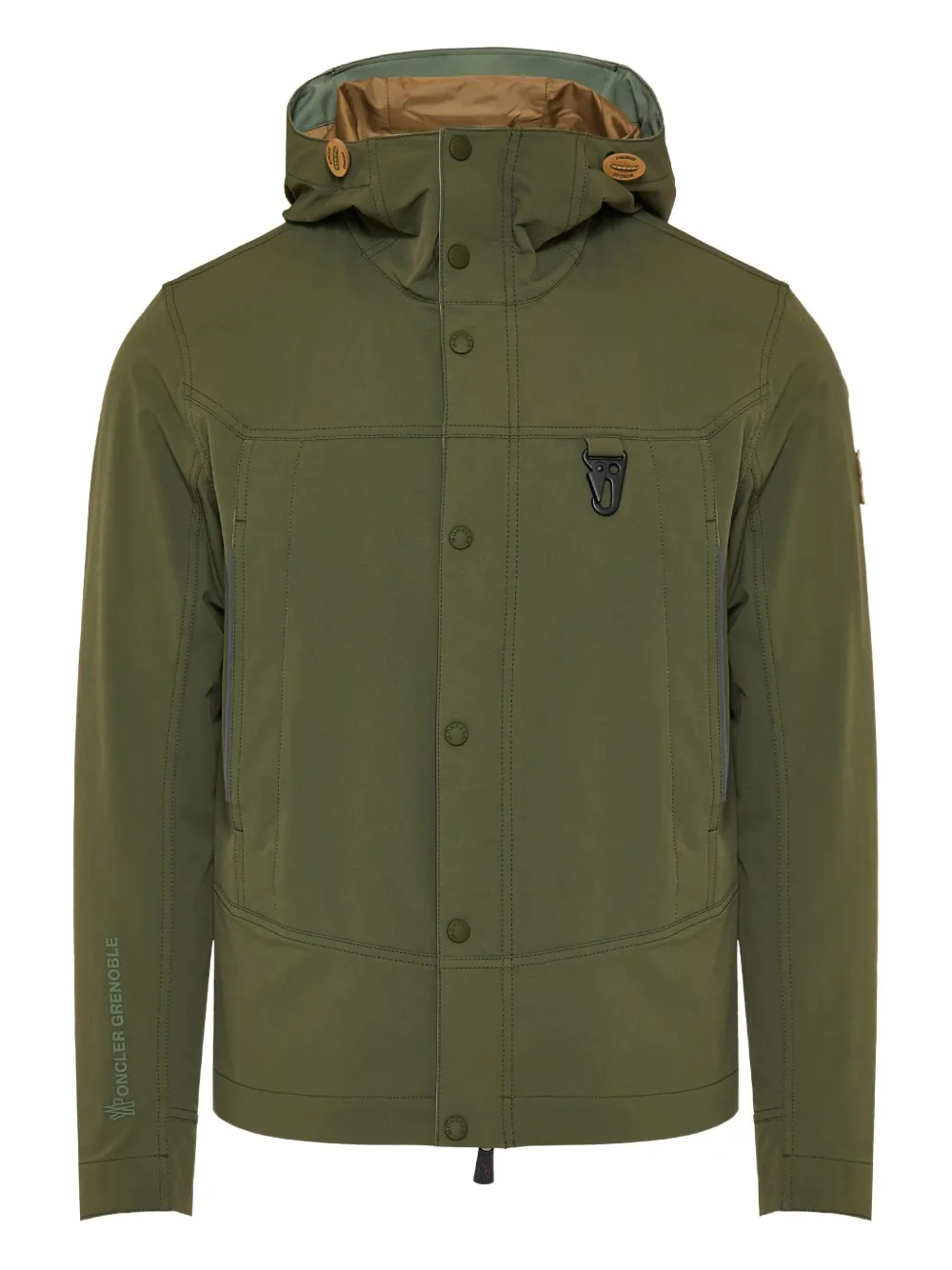 Куртка с капюшоном и нашивкой-логотипом Moncler Grenoble, зеленый
Куртка с капюшоном и нашивкой-логотипом Moncler Grenoble, зеленый
