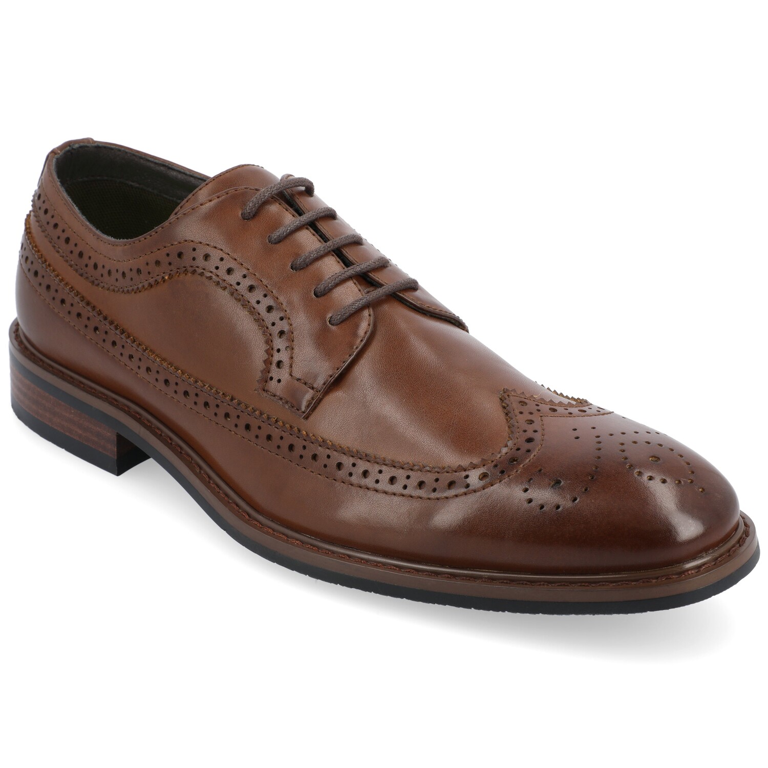 Классические туфли Vance Co. Gordy Wingtip, коричневый
Классические туфли Vance Co. Gordy Wingtip, коричневый