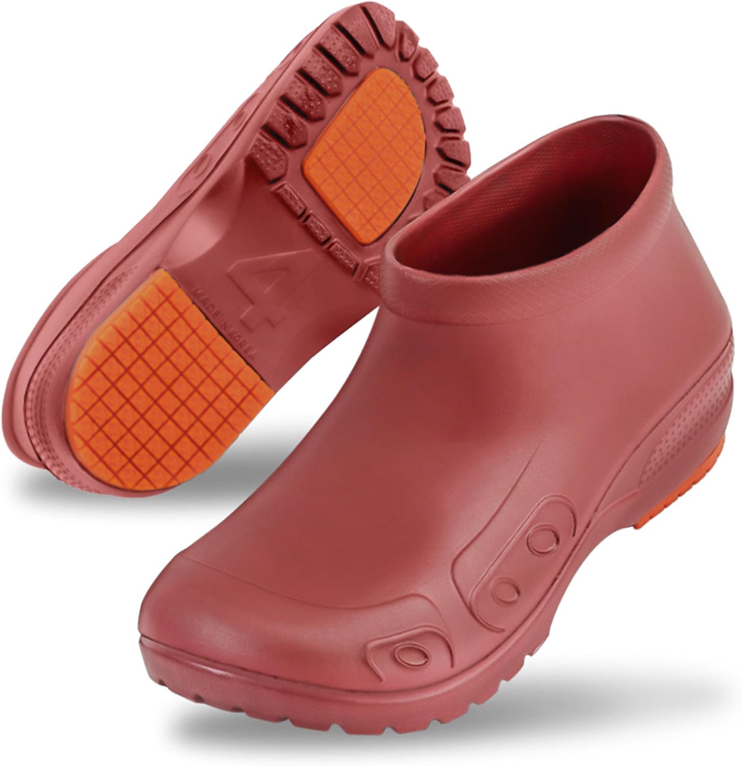 Водонепроницаемые и противоскользящие ботинки YUNGPRIME для мужчин и женщин с съемной стелькой - нескользящие ботинки, маслоустойчивые обувь для поваров, обувь для ресторанов, красный
Водонепроницаемые и противоскользящие ботинки YUNGPRIME для мужчин и женщин с съемной стелькой - нескользящие ботинки, маслоустойчивые обувь для поваров, обувь для ресторанов, красный