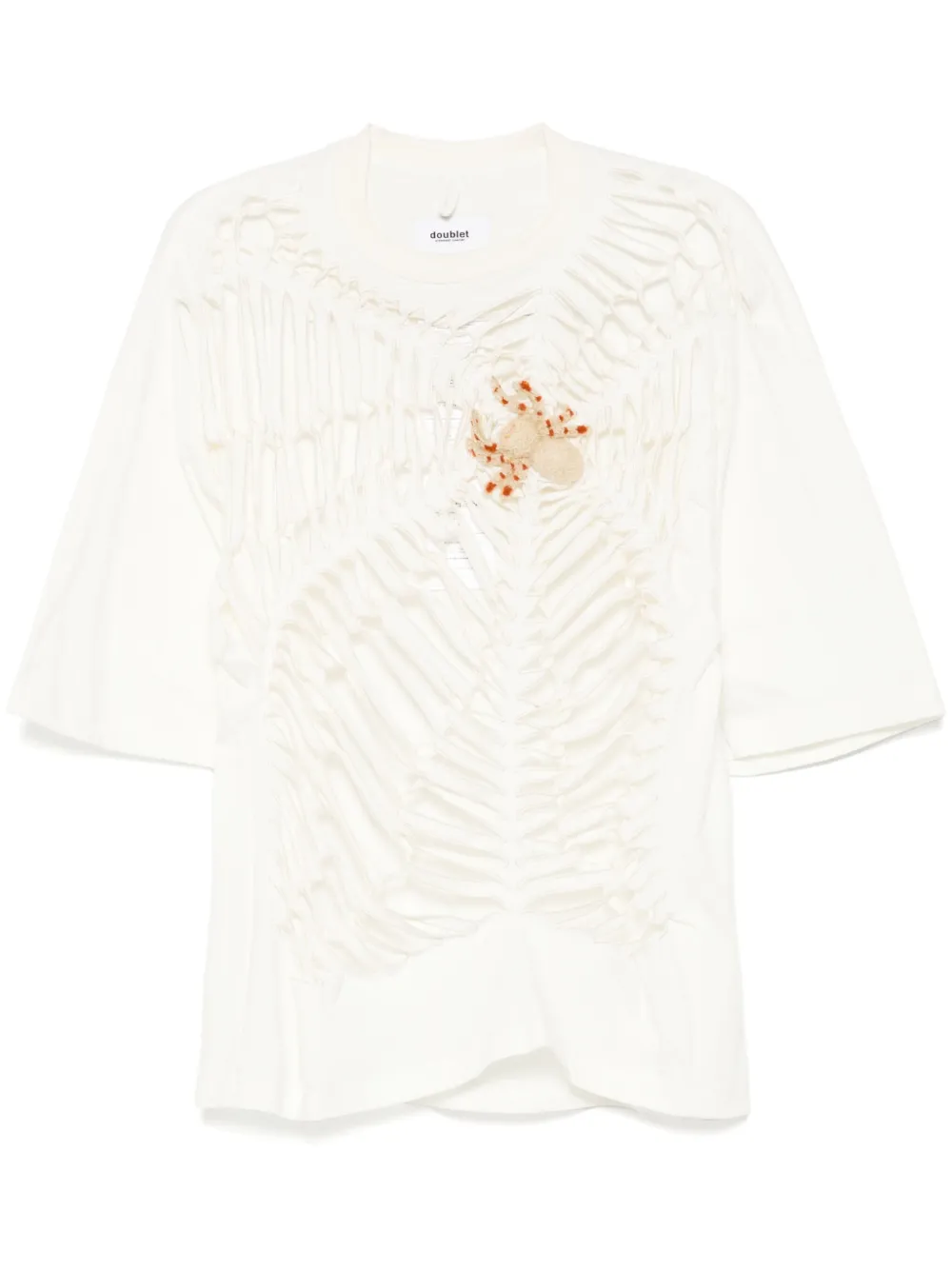Футболка с принтом Doublet, белый
Футболка с принтом Doublet, белый