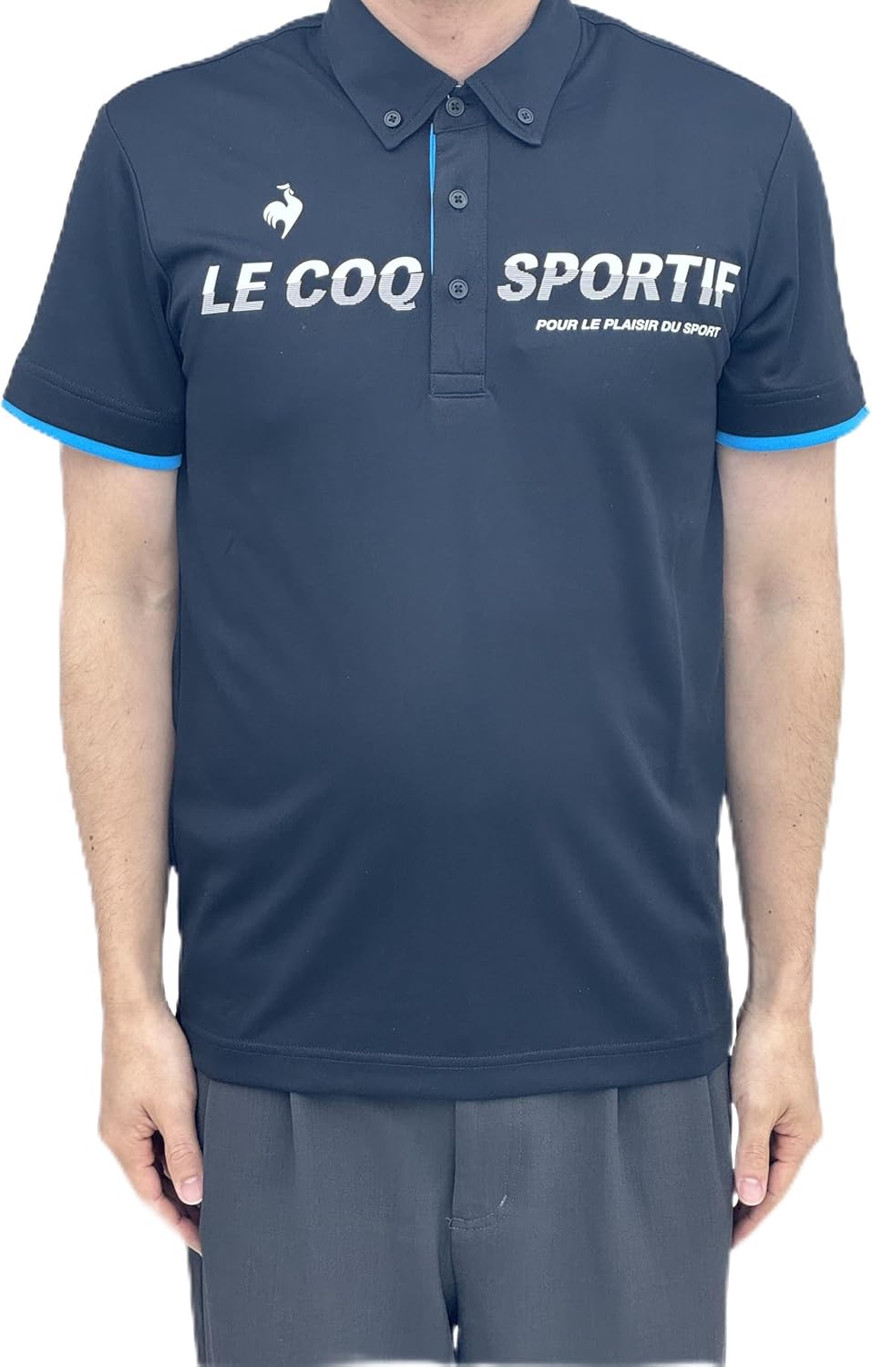 Мужская поло-рубашка с коротким рукавом Le Coq Sportif - влагоотводящая, быстросохнущая, эластичная тренировочная рубашка, черный
Мужская поло-рубашка с коротким рукавом Le Coq Sportif - влагоотводящая, быстросохнущая, эластичная тренировочная рубашка, черный