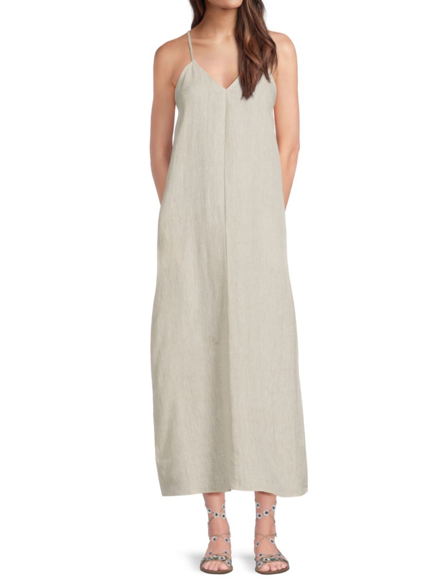 Платье макси А-силуэта из 100% льна Saks Fifth Avenue, цвет Natural
Платье макси А-силуэта из 100% льна Saks Fifth Avenue, цвет Natural