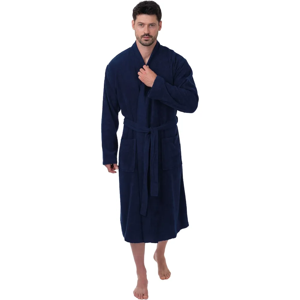 Мужской/женский халат 3049, 1 шт., легкий дорожный халат Wewo Fashion, Navy
Мужской/женский халат 3049, 1 шт., легкий дорожный халат Wewo Fashion, Navy