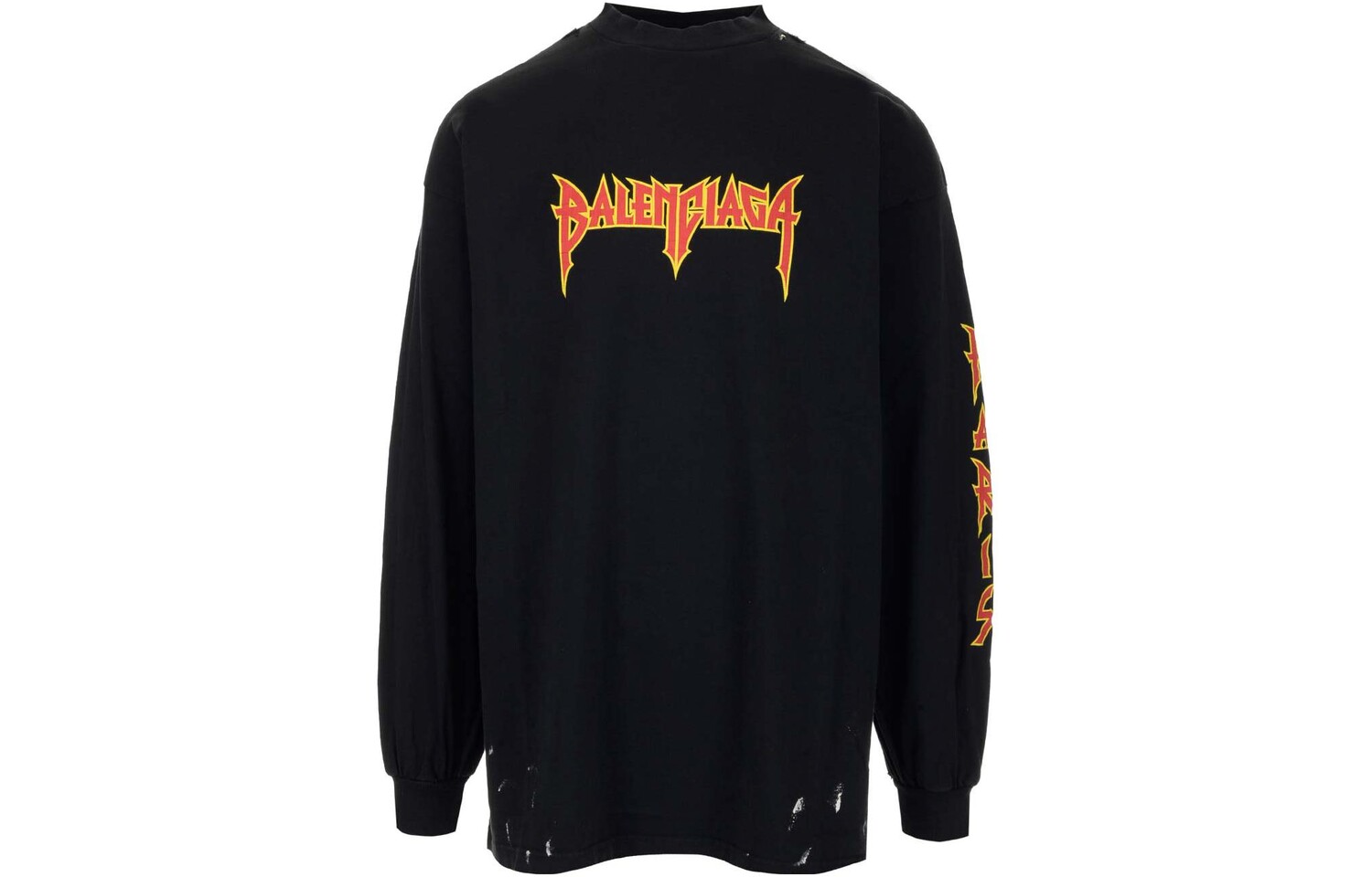 Толстовка мужская Balenciaga, черный / оранжево-желтый
Толстовка мужская Balenciaga, черный / оранжево-желтый