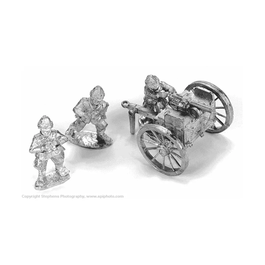 Максим о кавалерийском экипаже, Colonialism - The Boer War - British (25mm)
Максим о кавалерийском экипаже, Colonialism - The Boer War - British (25mm)