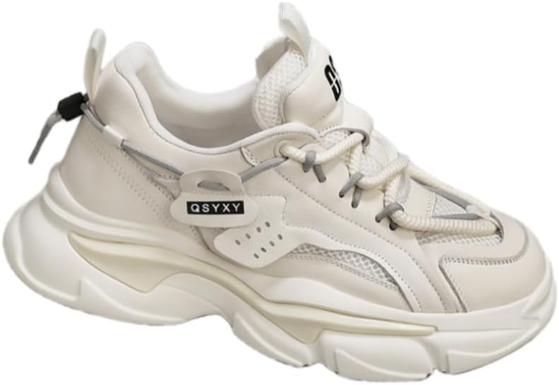 Мужские дышащие спортивные кроссовки с толстой подошвой в уличном стиле- идеальны для работы и повседневного бега Spkfhd, белый
Мужские дышащие спортивные кроссовки с толстой подошвой в уличном стиле- идеальны для работы и повседневного бега Spkfhd, белый