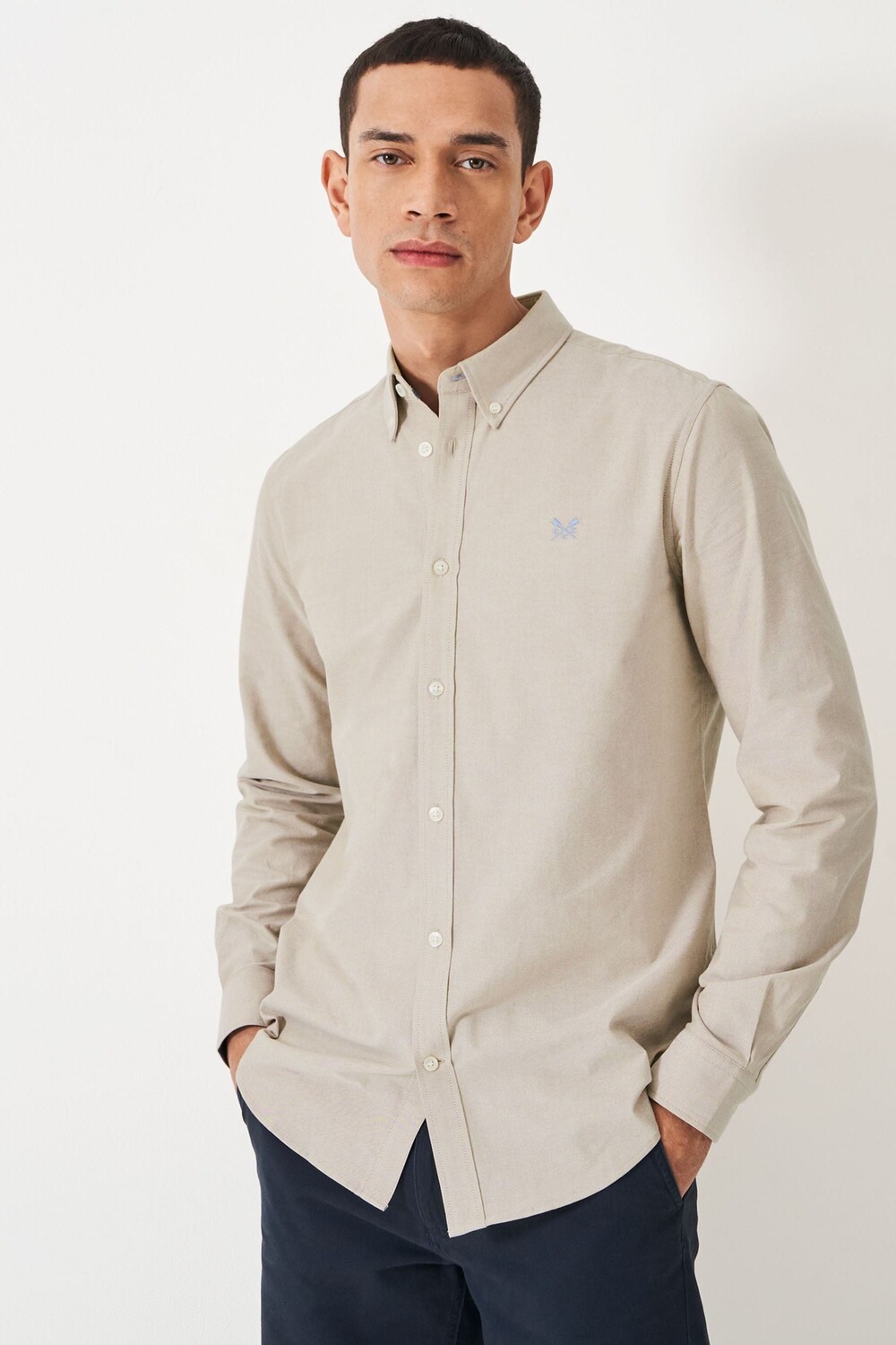 Рубашка-Оксфорд из хлопка приталенного кроя Crew Clothing Crew Clothing Company, коричневый
Рубашка-Оксфорд из хлопка приталенного кроя Crew Clothing Crew Clothing Company, коричневый