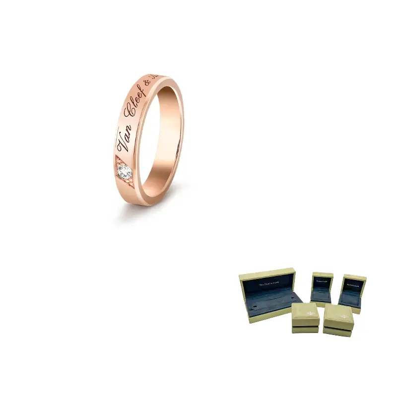 Van Cleef & Arpels Кольцо Toujours Signature Etoiles из розового золота для женщин
Van Cleef & Arpels Кольцо Toujours Signature Etoiles из розового золота для женщин