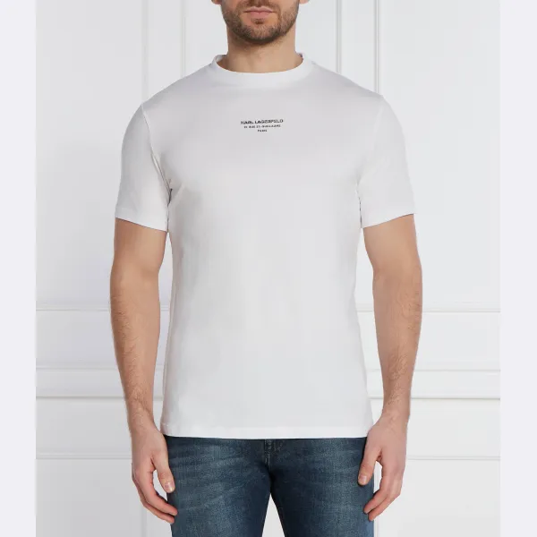Футболка стандартного кроя Karl Lagerfeld, белый 
Футболка стандартного кроя Karl Lagerfeld, белый