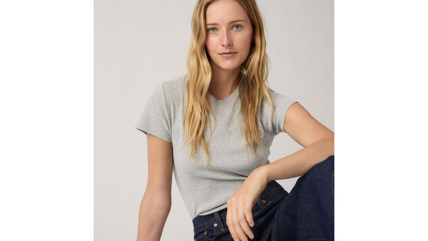 Футболка Essential с коротким рукавом Levi's, Medium Heather Gray - Grey
Футболка Essential с коротким рукавом Levi's, Medium Heather Gray - Grey