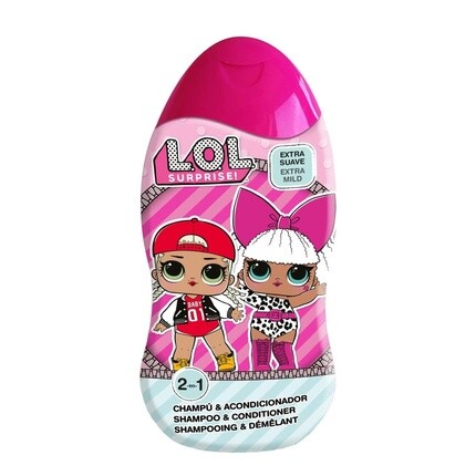 Шампунь и кондиционер 2 в 1 400 мл L.O.L. Surprise
Шампунь и кондиционер 2 в 1 400 мл L.O.L. Surprise