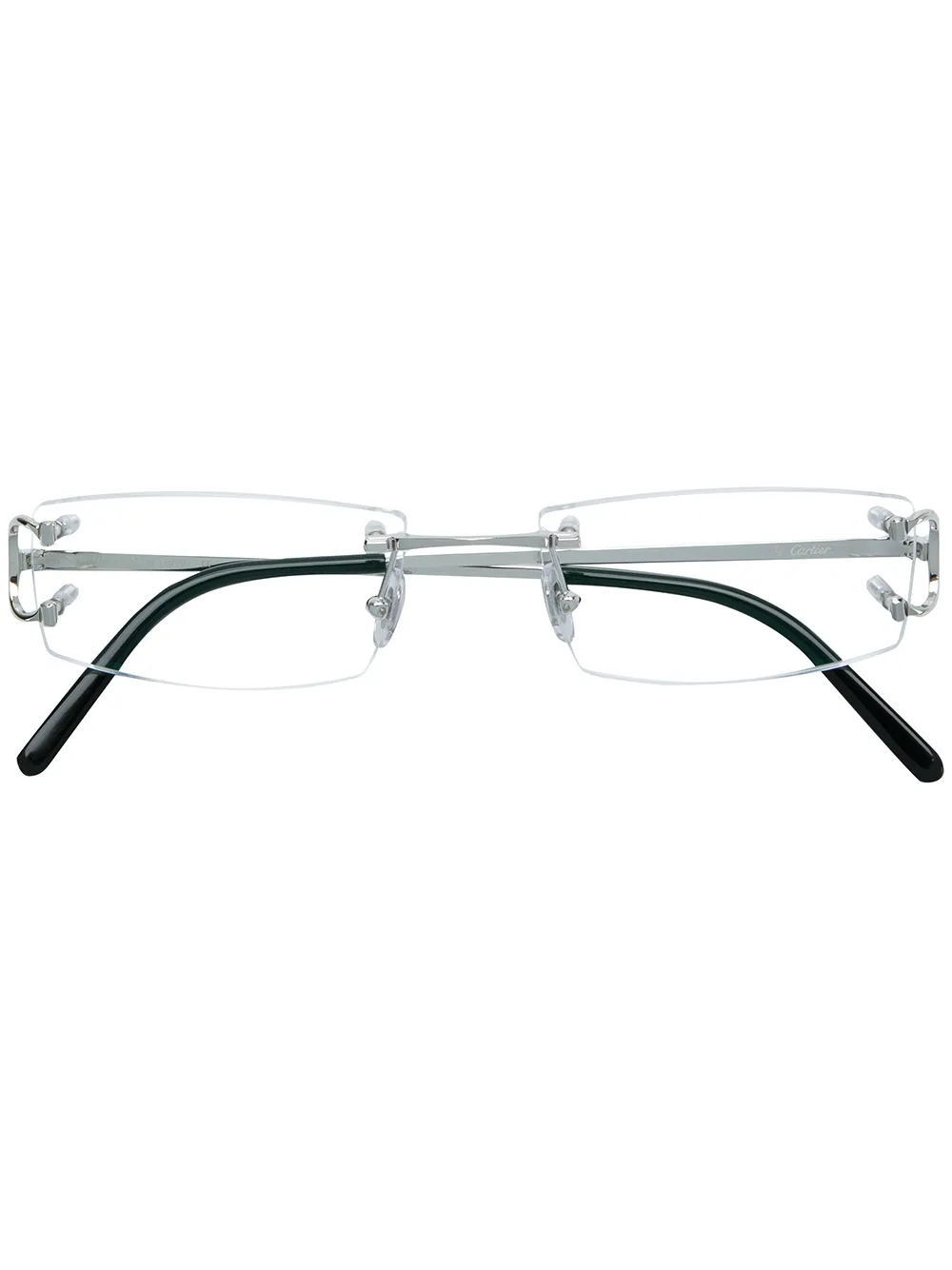Очки без оправы квадратной формы Cartier Eyewear, металлик
Очки без оправы квадратной формы Cartier Eyewear, металлик