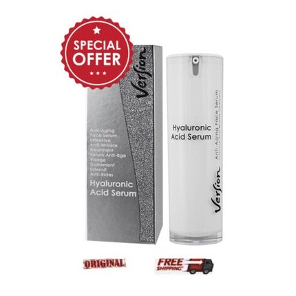 Антивозрастная сыворотка для лица с гиалуроновой кислотой 30 мл, Version
Антивозрастная сыворотка для лица с гиалуроновой кислотой 30 мл, Version