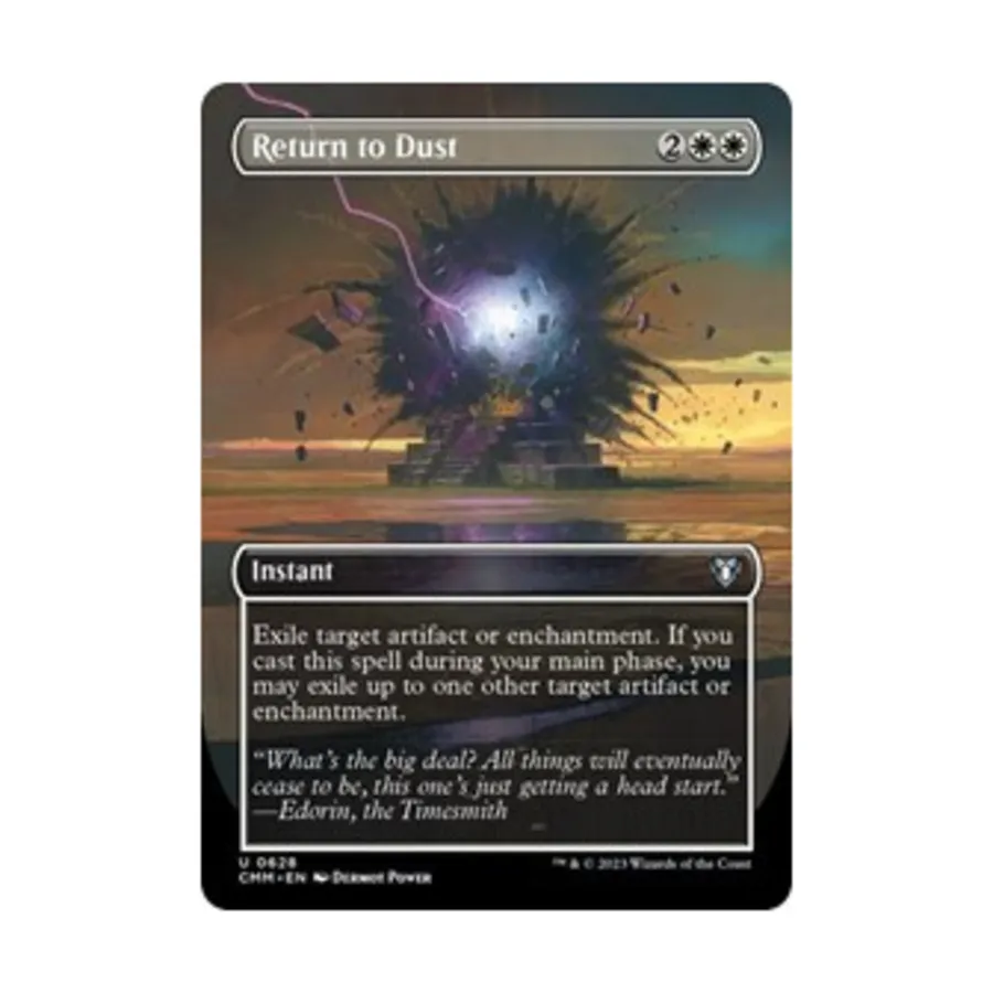 CCG Возвращение в пыль (без границ) (U), MTG - Commander Masters
CCG Возвращение в пыль (без границ) (U), MTG - Commander Masters