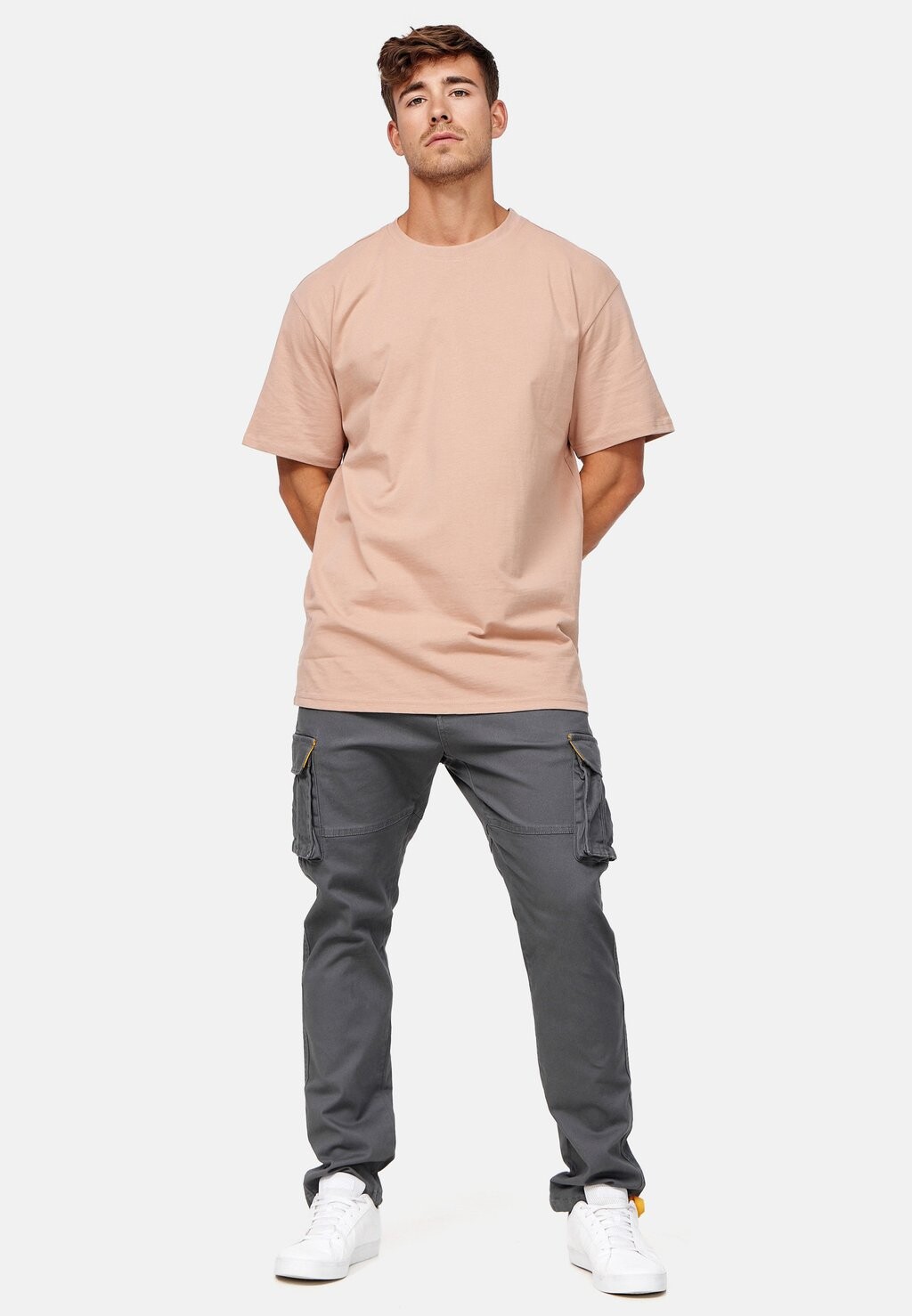 Брюки карго MATHEN INDICODE JEANS, цвет iron
Брюки карго MATHEN INDICODE JEANS, цвет iron