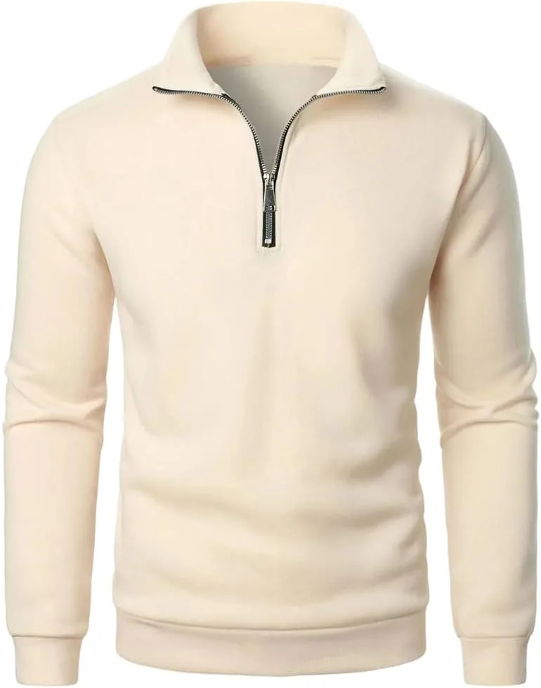 Мужской свитер с высоким воротником и длинными рукавами
Мужской свитер с высоким воротником и длинными рукавами