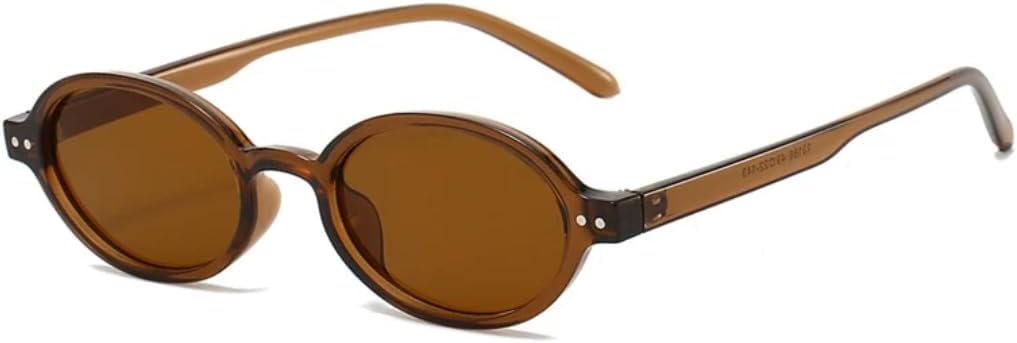 Солнцезащитные очки для мужчин и женщин - защита UV400 - маленькие овальные заклепки, леопардовый принт в стиле панк, для занятий спортом на открытом воздухе и вождения DSVIGF, Brown Tea
Солнцезащитные очки для мужчин и женщин - защита UV400 - маленькие овальные заклепки, леопардовый принт в стиле панк, для занятий спортом на открытом воздухе и вождения DSVIGF, Brown Tea