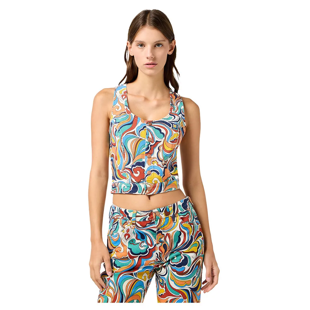 Блузка Wrangler 112362601 sleeveless, мультиколор
Блузка Wrangler 112362601 sleeveless, мультиколор