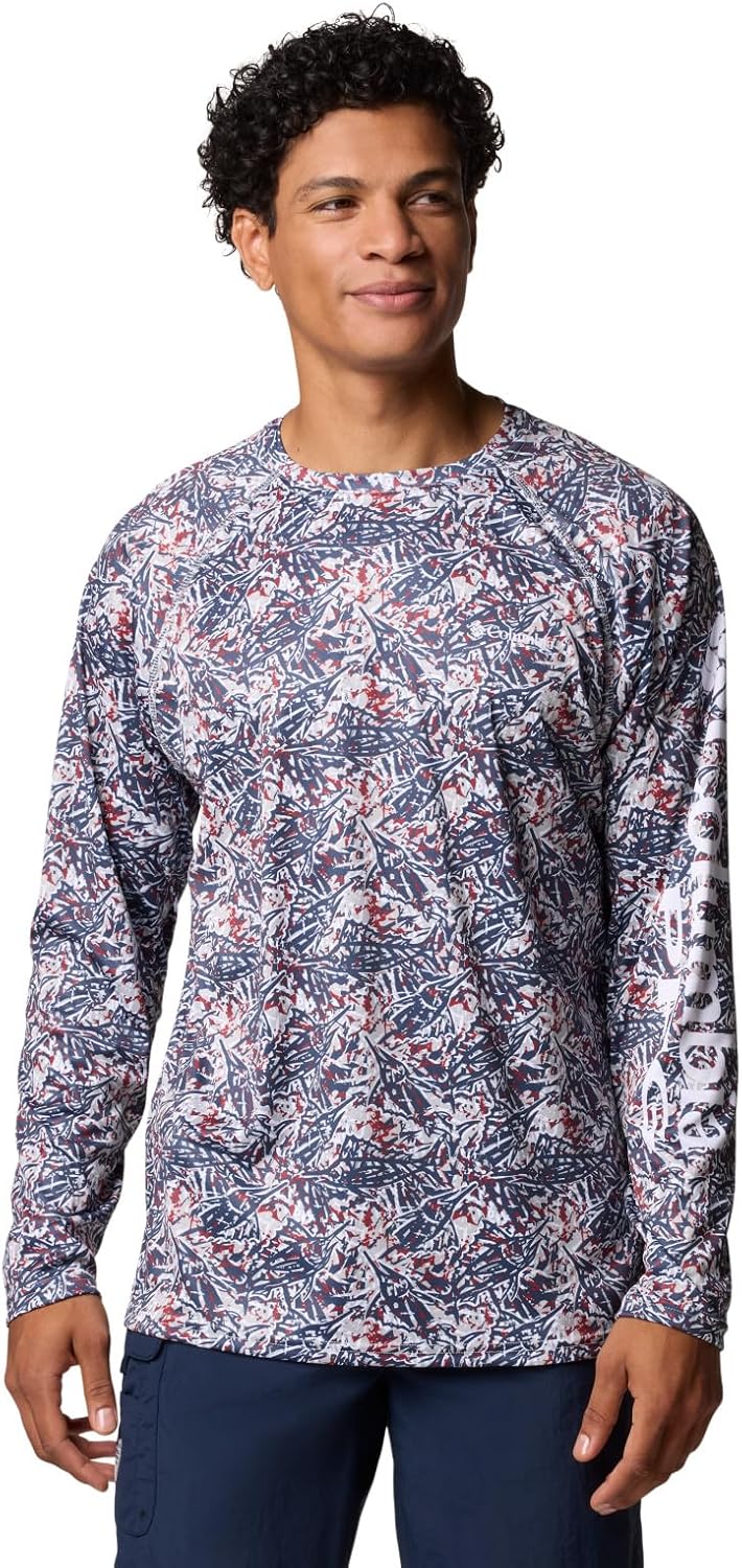 Columbia мужская футболка PFG Terminal Tackle с длинным рукавом, Nocturnal Marlin Palms
Columbia мужская футболка PFG Terminal Tackle с длинным рукавом, Nocturnal Marlin Palms