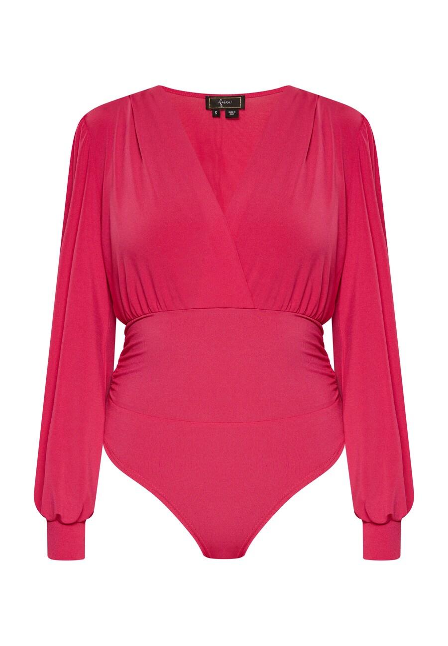 Боди-рубашка faina, фуксия
Боди-рубашка faina, фуксия