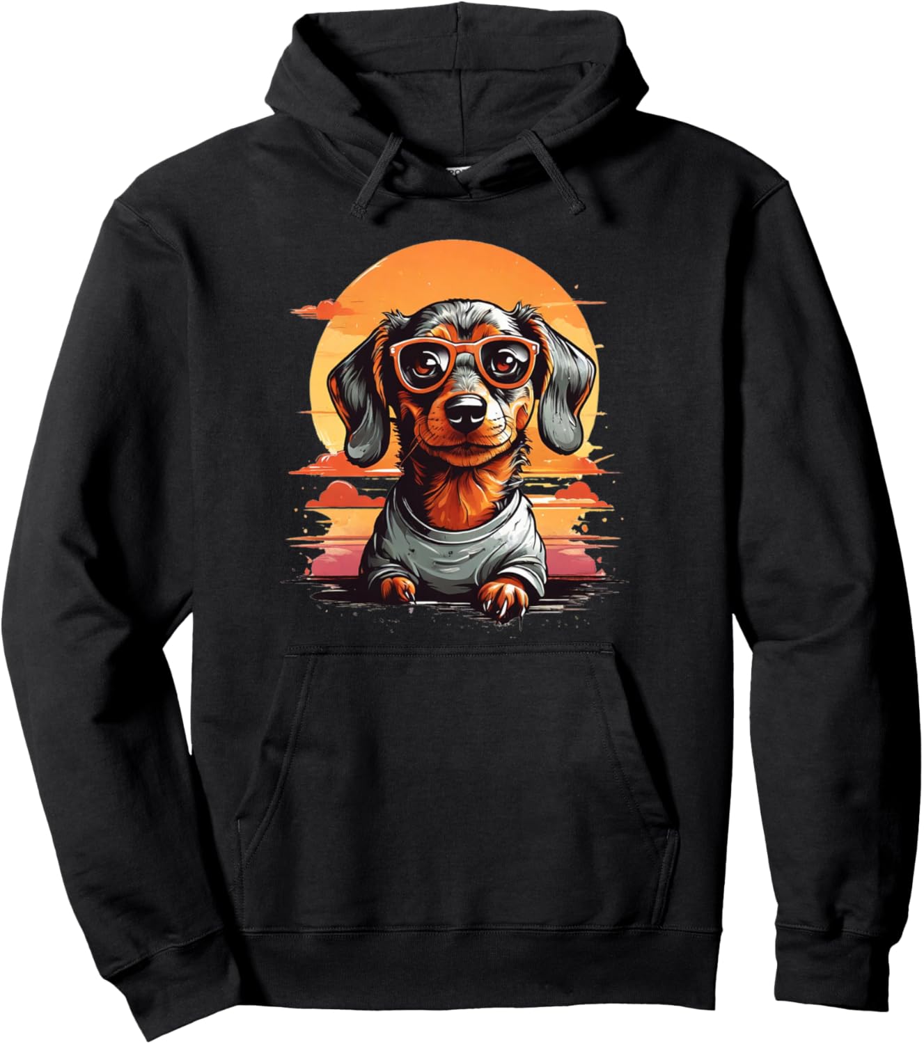 Забавная мультяшная такса, влюбляющаяся в закат. Толстовка Dackel Hound Dog Sunset Lovely Hund Sonnenbrille, черный
Забавная мультяшная такса, влюбляющаяся в закат. Толстовка Dackel Hound Dog Sunset Lovely Hund Sonnenbrille, черный