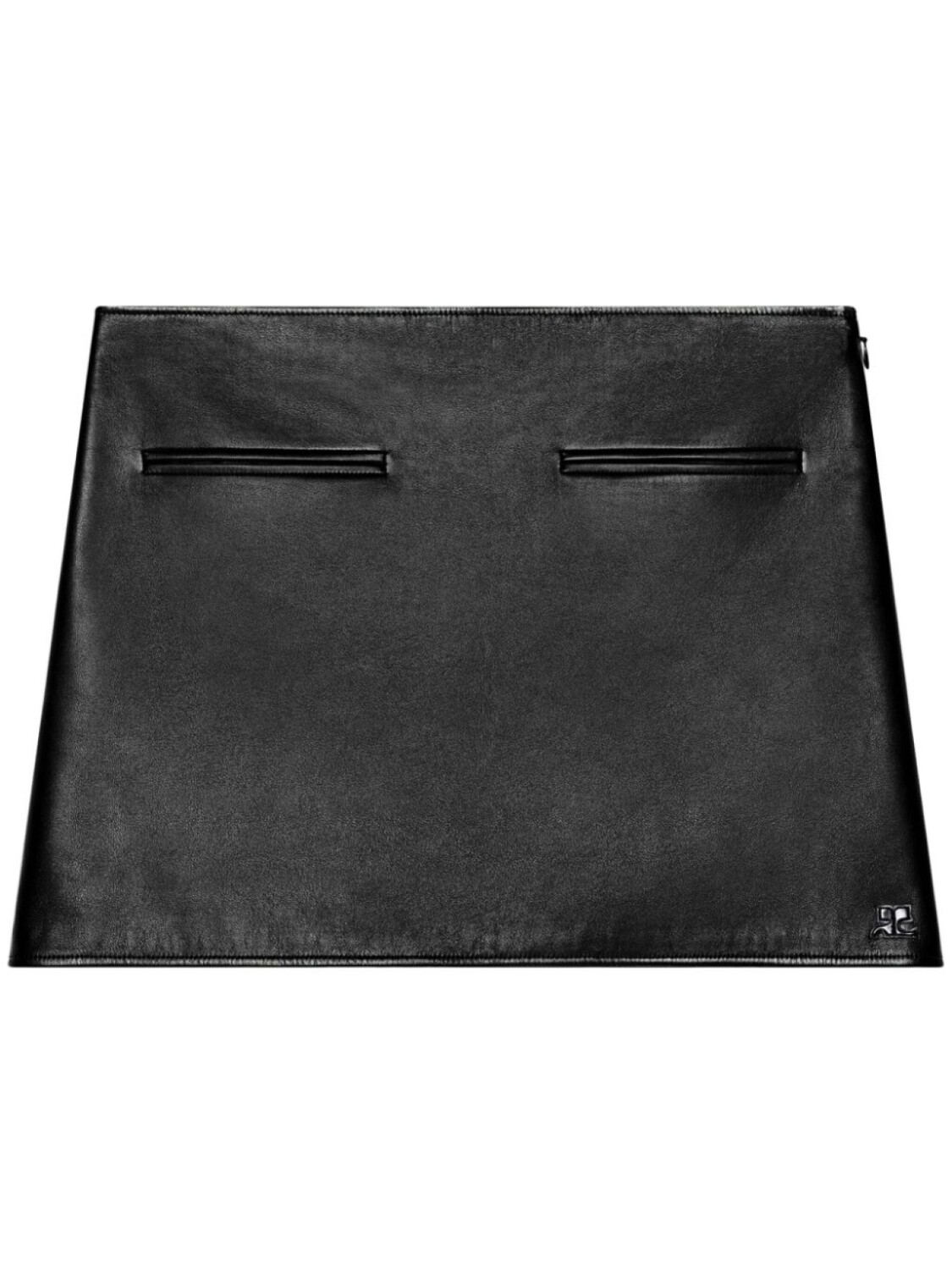 Courrèges кожаная юбка мини Heritage, черный
Courrèges кожаная юбка мини Heritage, черный