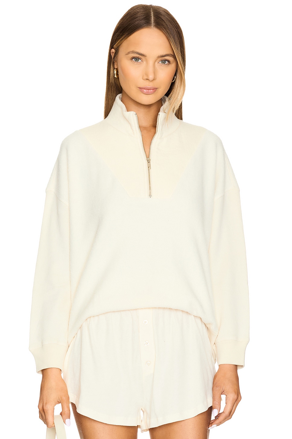 Толстовка свободного кроя для трейлраннинга The Great, белый
Толстовка свободного кроя для трейлраннинга The Great, белый