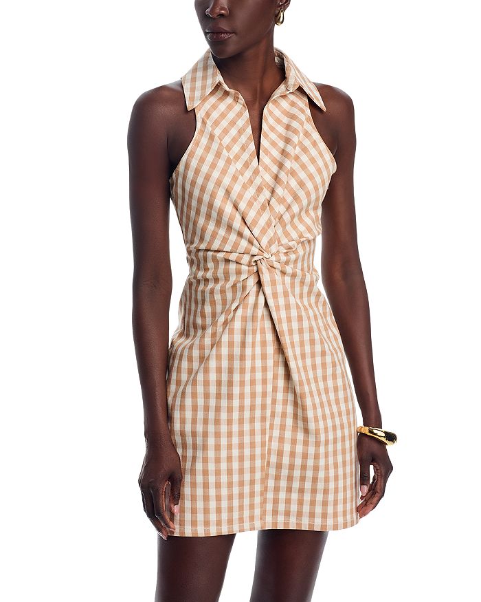 Мини-платье McKenna из джинсовой ткани в клетку Cinq à Sept, коричневый
Мини-платье McKenna из джинсовой ткани в клетку Cinq à Sept, коричневый