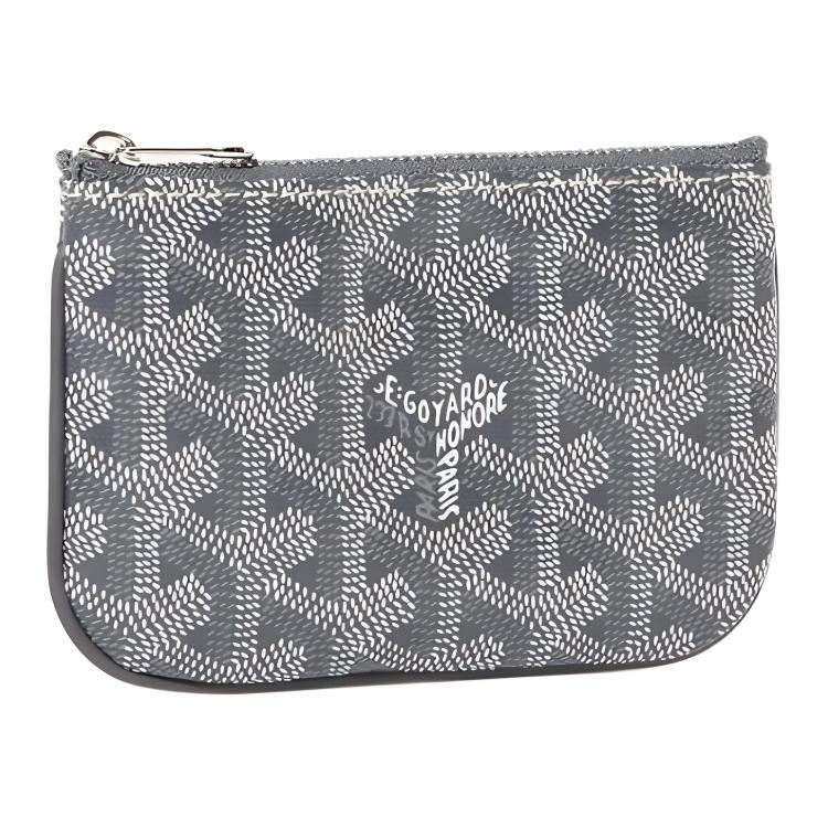 GOYARD Canvas With Calfskin Key Pouch Nano Unisex Gray
GOYARD Canvas With Calfskin Key Pouch Nano Unisex Gray