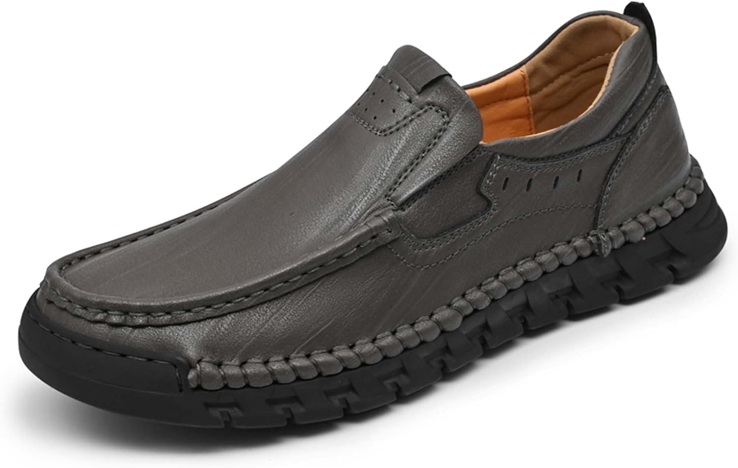 Мужские слипоны-лоферы из винтажной кожи, деловые формальные туфли, противоскользящие, удобные, для повседневной носки, вождения, прогулок, лодочные туфли, ручная прошивка Generic, серый
Мужские слипоны-лоферы из винтажной кожи, деловые формальные туфли, противоскользящие, удобные, для повседневной носки, вождения, прогулок, лодочные туфли, ручная прошивка Generic, серый