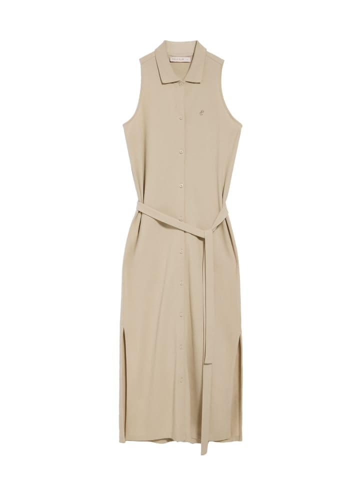 Платье до колена Polo Club, бежевый
Платье до колена Polo Club, бежевый