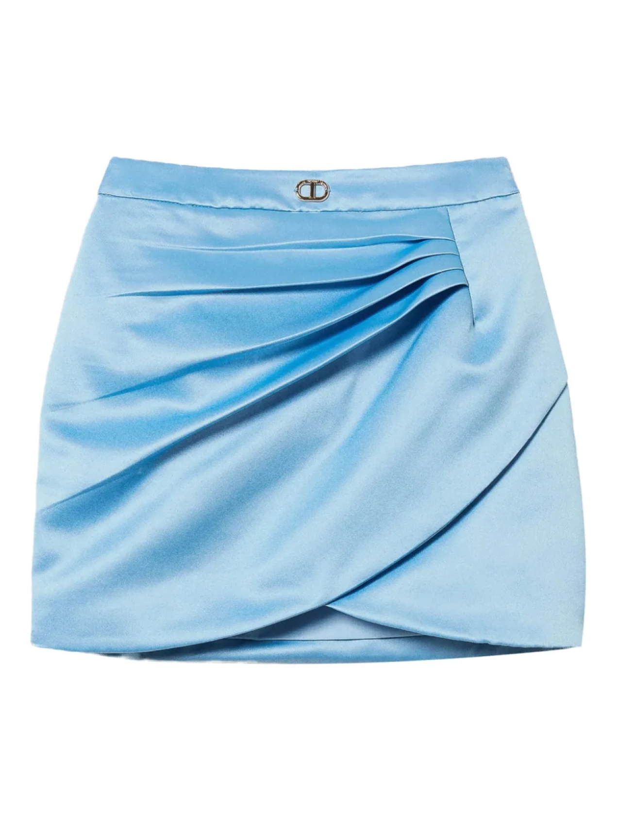 Плиссированная мини-юбка TWINSET Kids, синий 
Плиссированная мини-юбка TWINSET Kids, синий