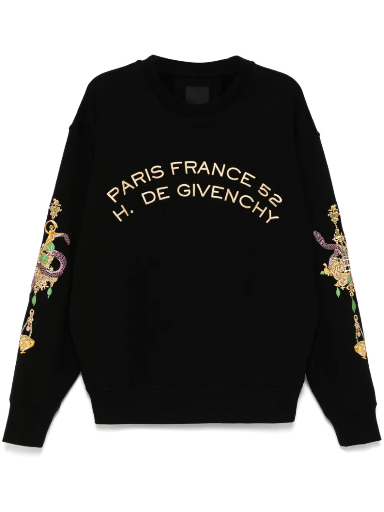 Толстовка с вышитым логотипом Givenchy, черный
Толстовка с вышитым логотипом Givenchy, черный